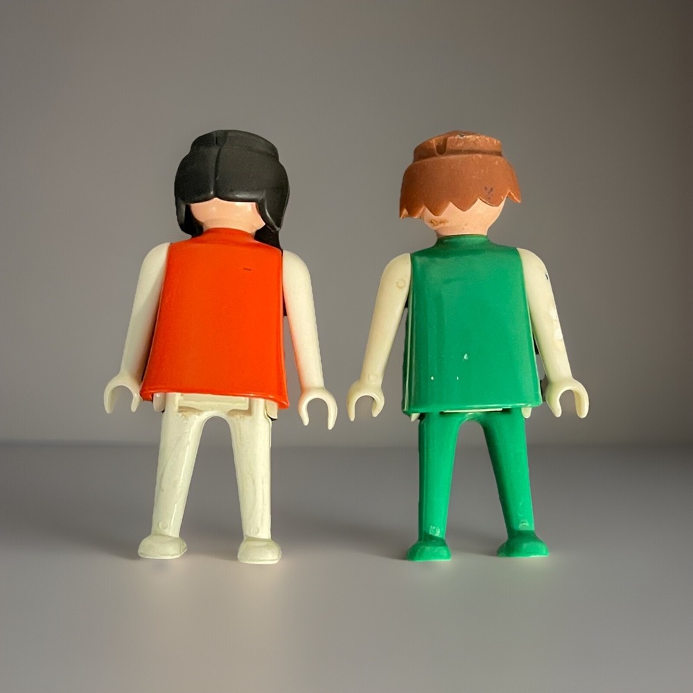 VTG 1974 Playmobil Lot Of 2 Figures - Picture 2 of 5